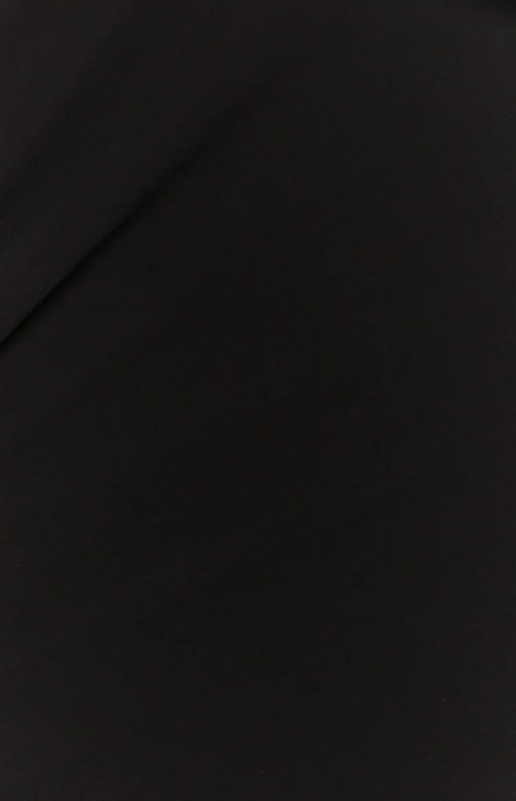 Jacqulin Black Maxi Skirt