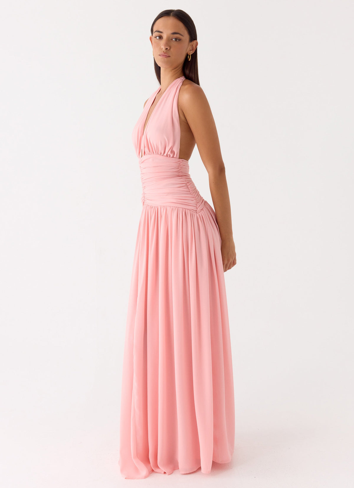 Jimena Maxi Dress - Peach