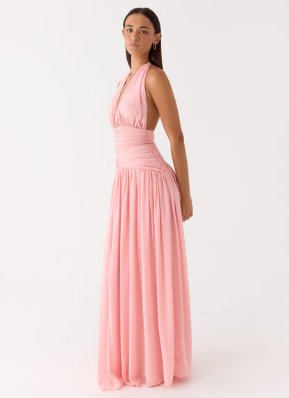Jimena Maxi Dress - Peach