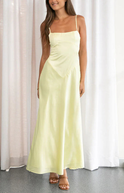 Joey Yellow Maxi Dress