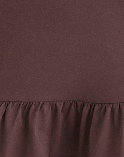 Maufa Mini Dress in Jersey Deep Taupe