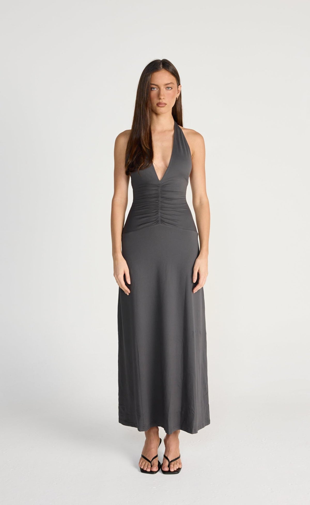 Araminta Maxi Dress (Slate)