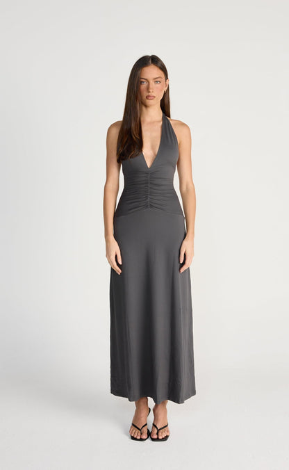 Araminta Maxi Dress (Slate)