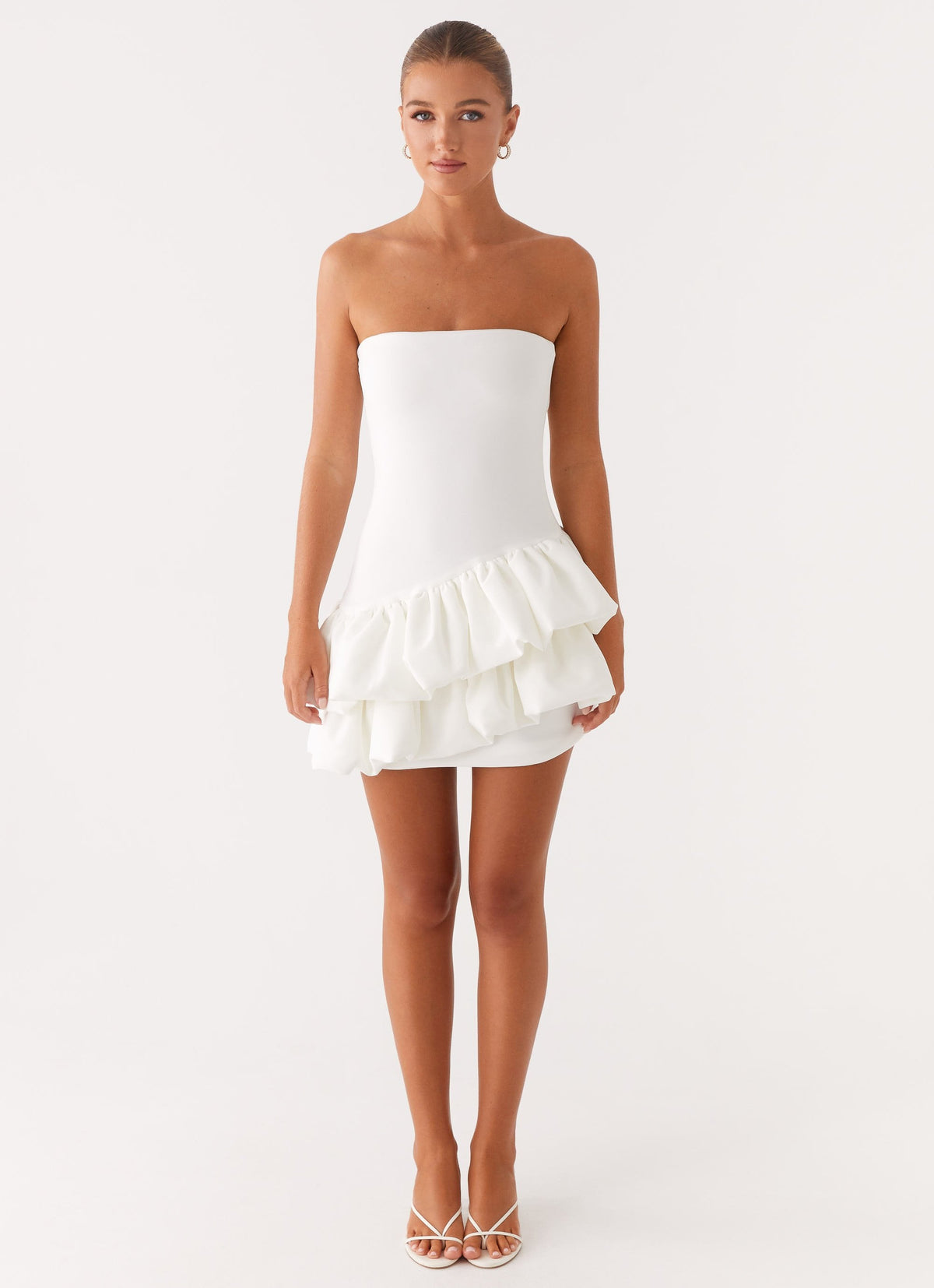 Marie Mini Dress - White