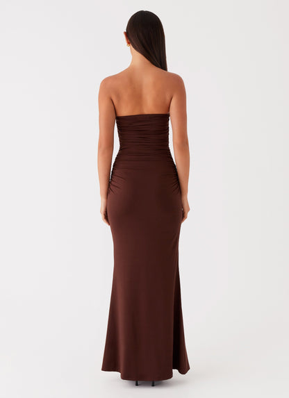 Rudy Maxi Dress - Brown