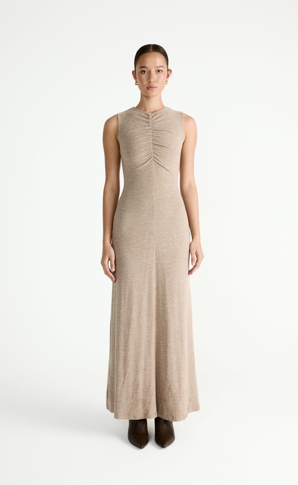 Cosmia Maxi Dress (Stone)