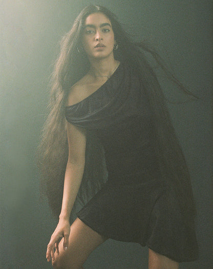 Tohari Mini Dress in Dynamic Rose