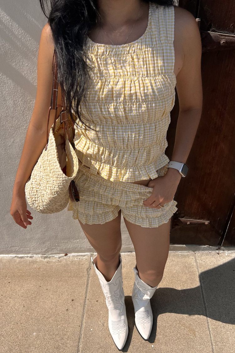 Tango Yellow Shorts