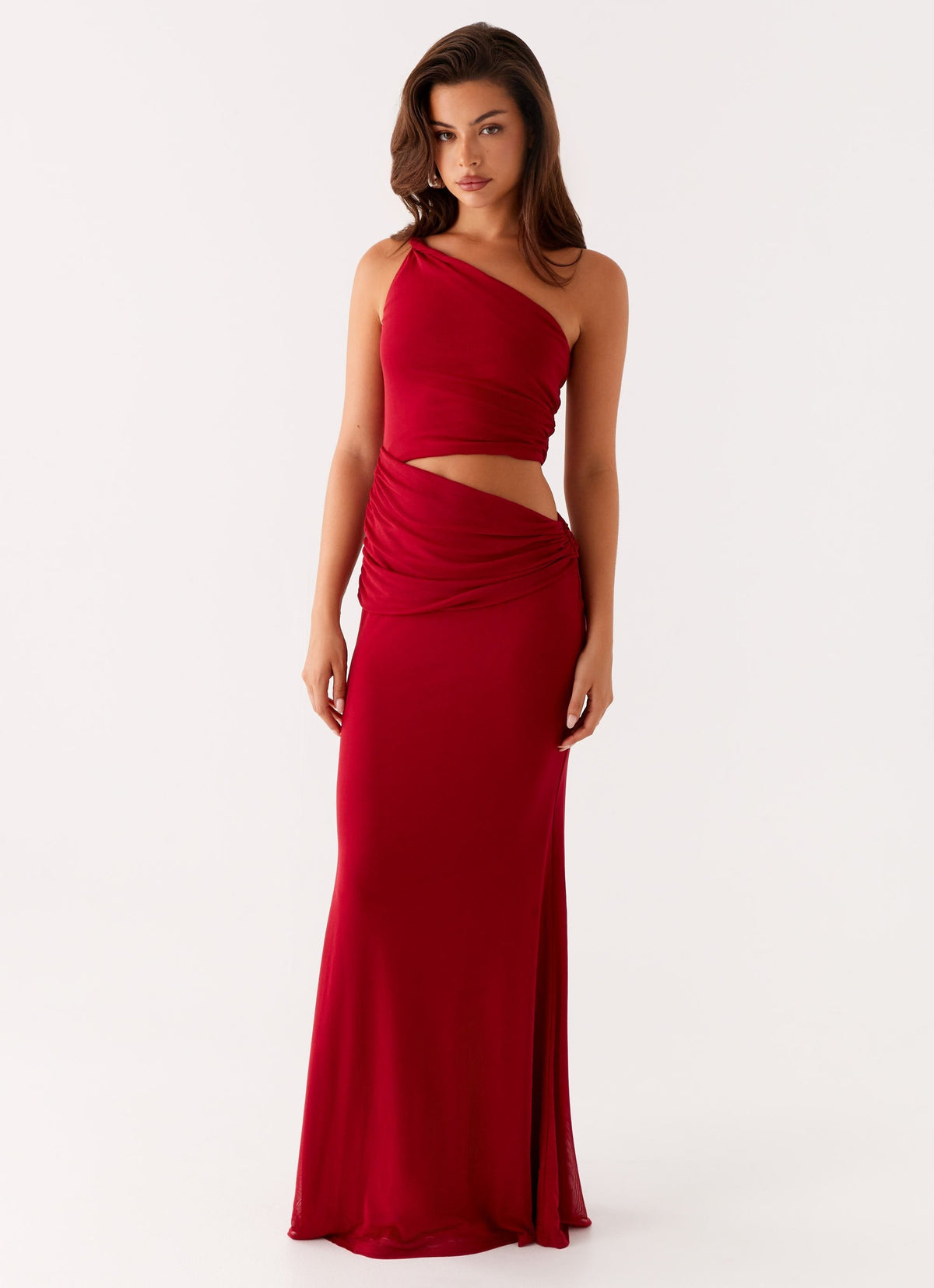 Three Wishes Maxi Dress - Raspberry