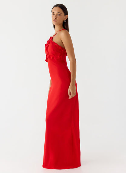 Trieste Maxi Dress - Red