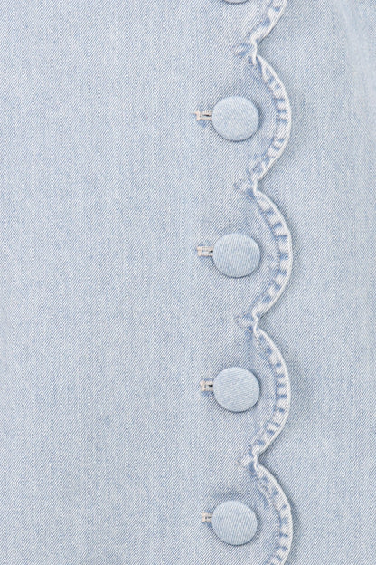 Sloane Mini Dress - Light Denim