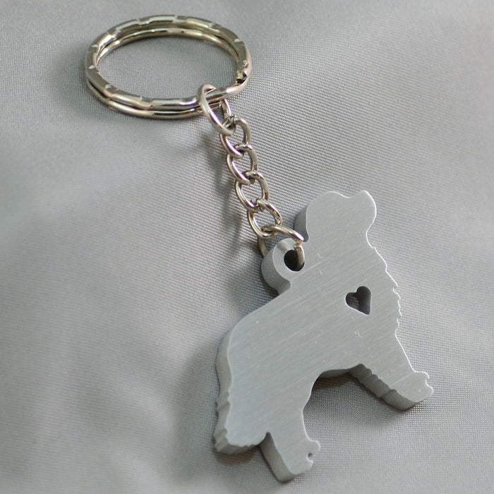 Aluminum Bernese Keychain