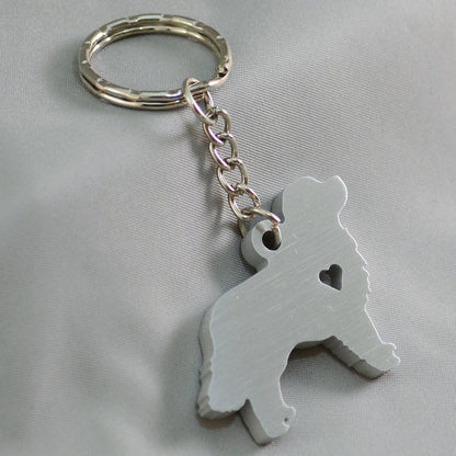 Aluminum Bernese Keychain
