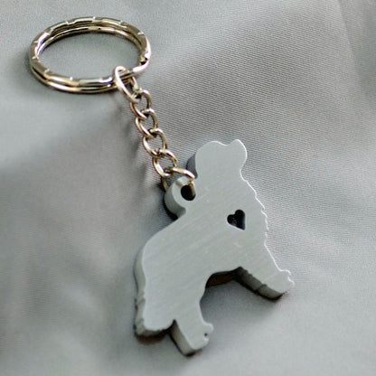 Aluminum Bernese Keychain