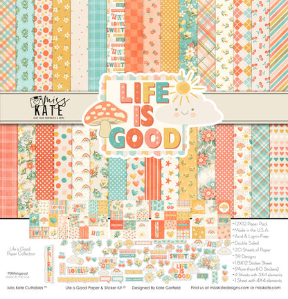 Bargain Bin - Life is Good - Paper & Sticker Kit
