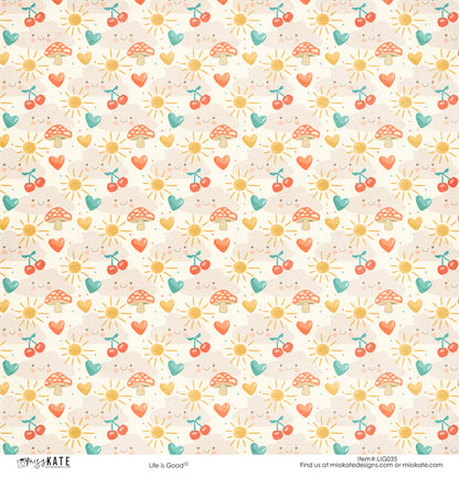 Bargain Bin - Life is Good - Paper & Sticker Kit