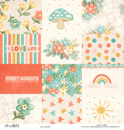 Bargain Bin - Life is Good - Paper & Sticker Kit