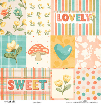 Bargain Bin - Life is Good - Paper & Sticker Kit