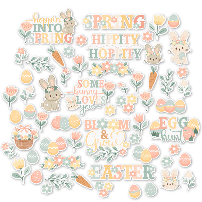 Bargain Bin - Some Bunny Loves You - Paper & Sticker Kit