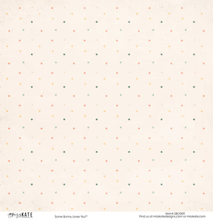 Bargain Bin - Some Bunny Loves You - Paper & Sticker Kit