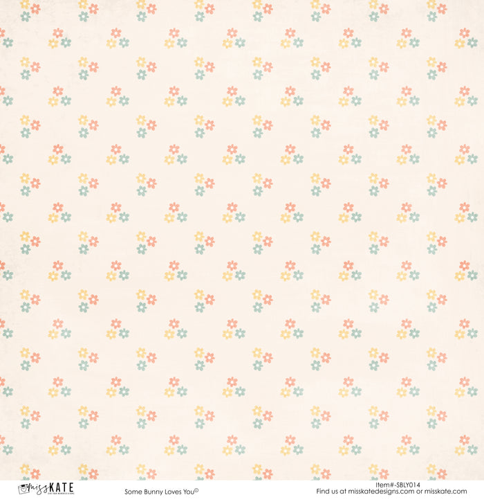 Bargain Bin - Some Bunny Loves You - Paper & Sticker Kit