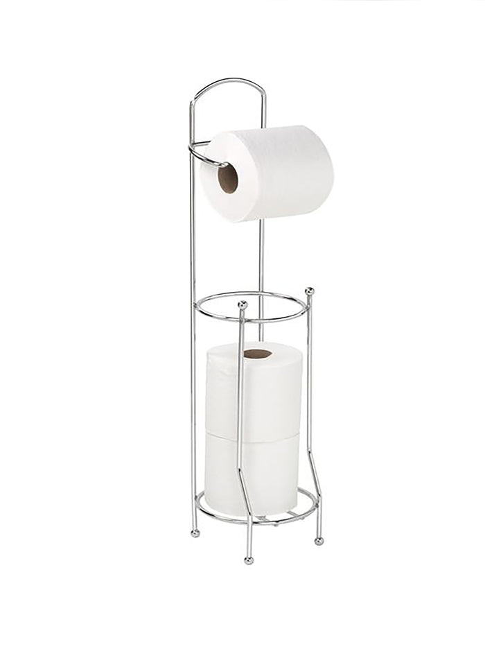 Bath Bliss Chrome Toilet Paper Holder and Dispenser