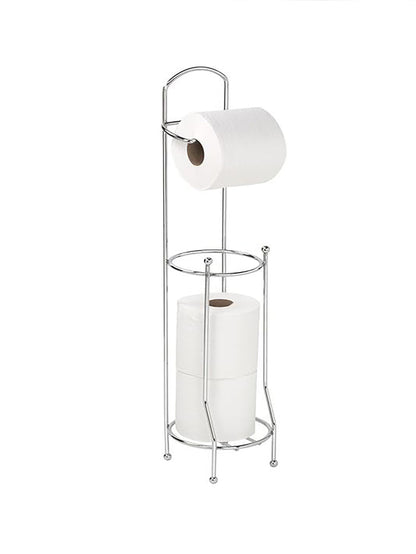 Bath Bliss Chrome Toilet Paper Holder and Dispenser