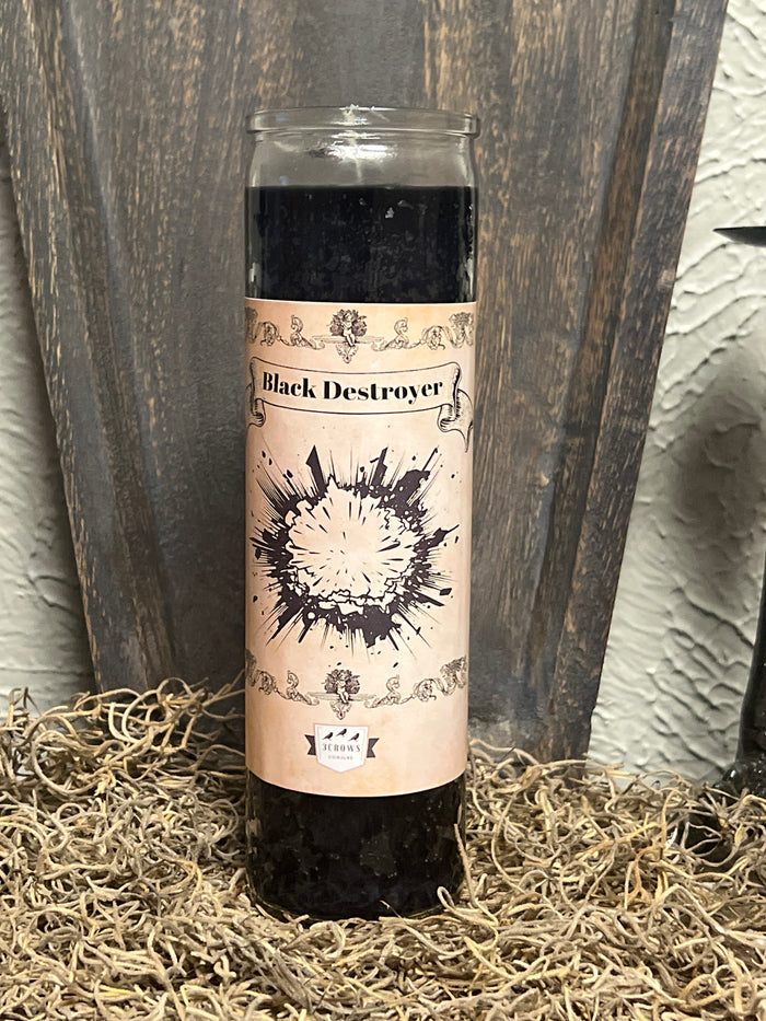 Black Destroyer 7 Day Fixed Candle