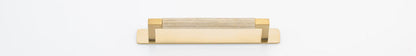 160mm / Brushed Gold PVD / With Backplate