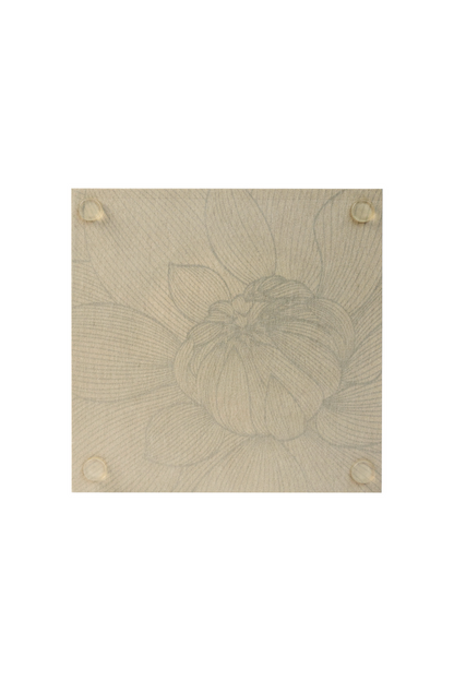 Candy Bowl | BW Realistic Flower (White)