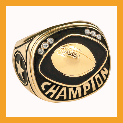 Championship Rings With Sport Inserts