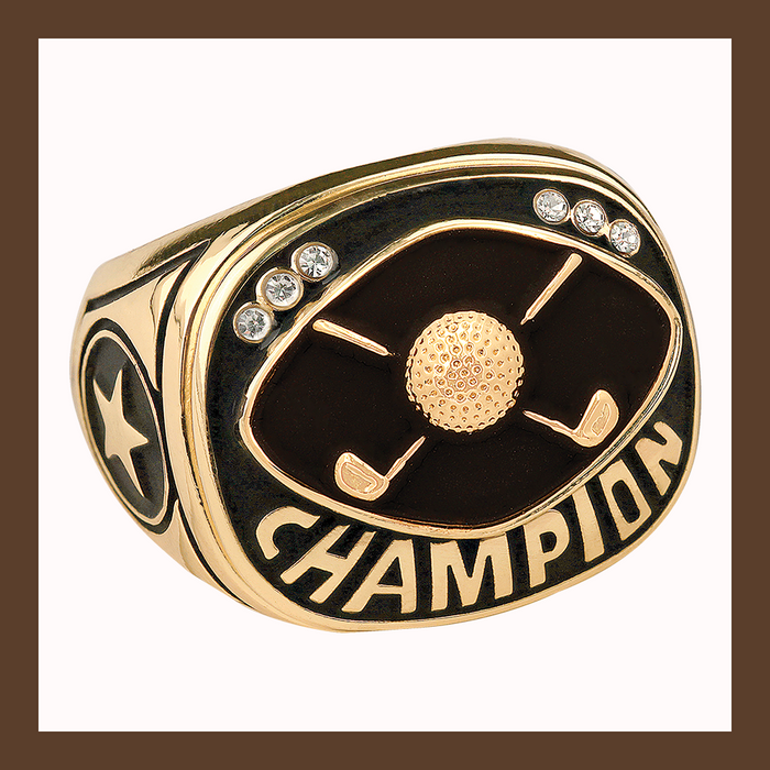 Championship Rings With Sport Inserts