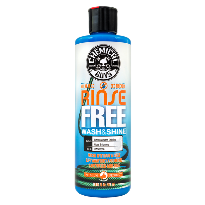 CHEMICAL GUYS RINSE FREE WASH AND SHINE COMPLETE HOSELESS CAR WASH - Detailing Connect