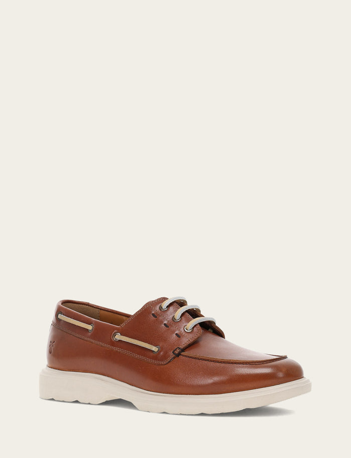 Connor Boat Shoe - Caramel - Hero