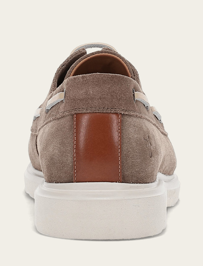 Connor Boat Shoe - Driftwood - Back