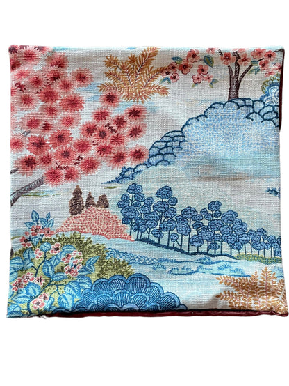 Coral Daintree Pillow Cover - Annabel Bleu