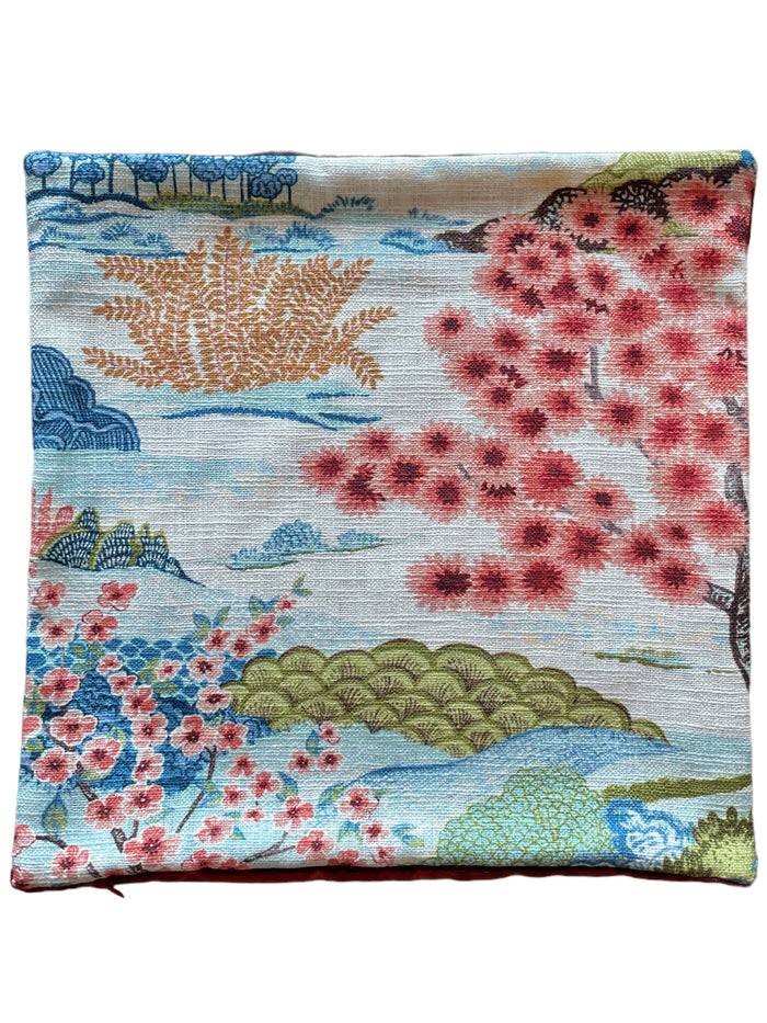 Coral Daintree Pillow Cover - Annabel Bleu