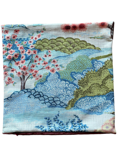 Coral Daintree Pillow Cover - Annabel Bleu