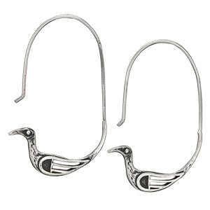 Earrings - Bird Hoops