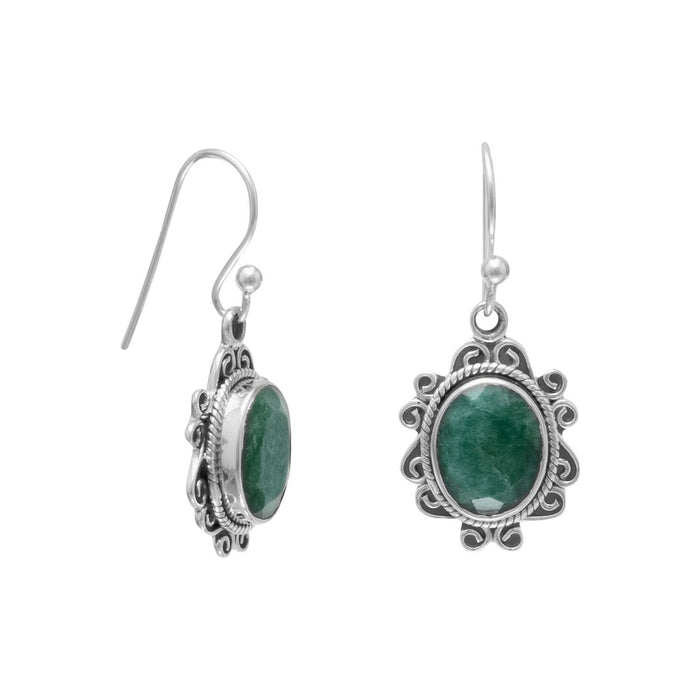 Earrings - Emerald