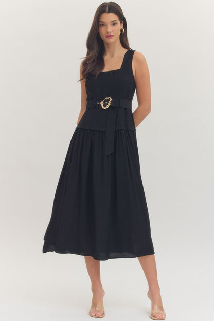 Loving You Sleeveless Midi Dress