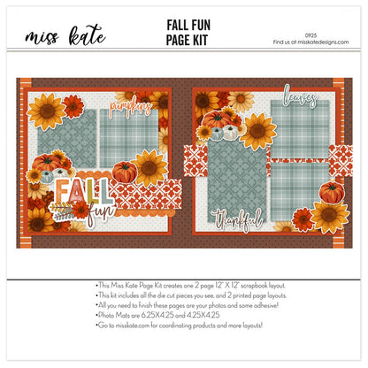 Fall Fun - Page Kit