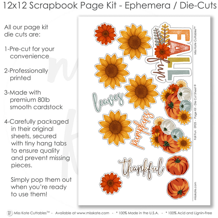 Fall Fun - Page Kit