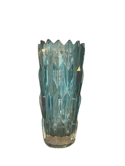 Fascet Crystal Vase