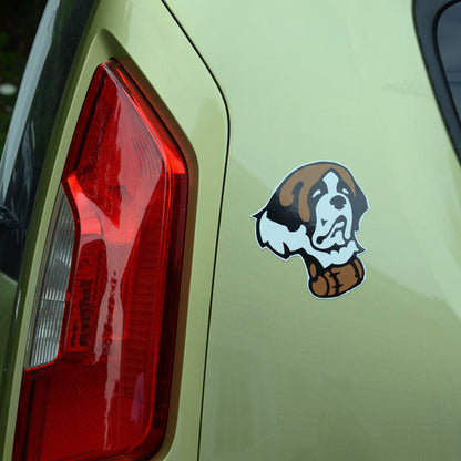 "Full Color Saint Head Magnet"