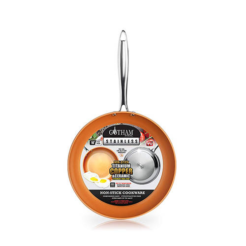 Gotham Steel 10" Non-Stick Aluminum Round Fry Pan