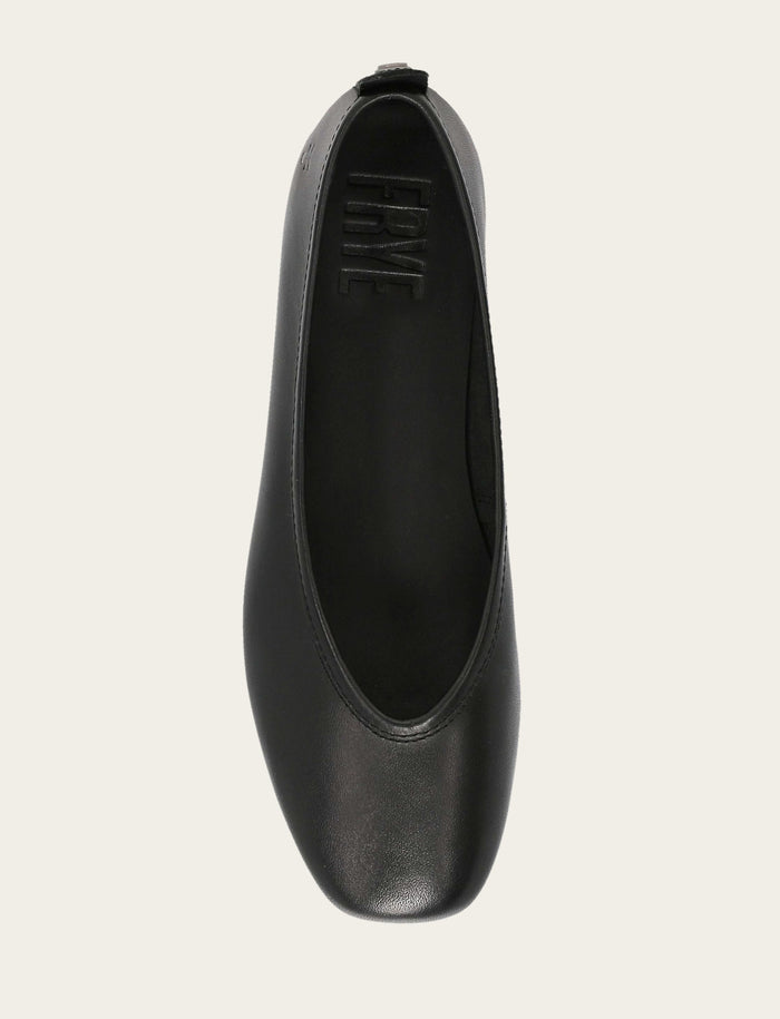 Hayley Ballet - Black - Top Down