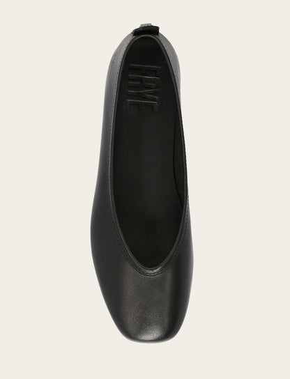 Hayley Ballet - Black - Top Down