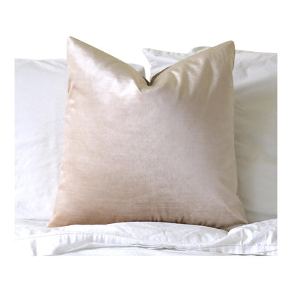 Hazel: A Cream Velvet Pillow Cover - Annabel Bleu