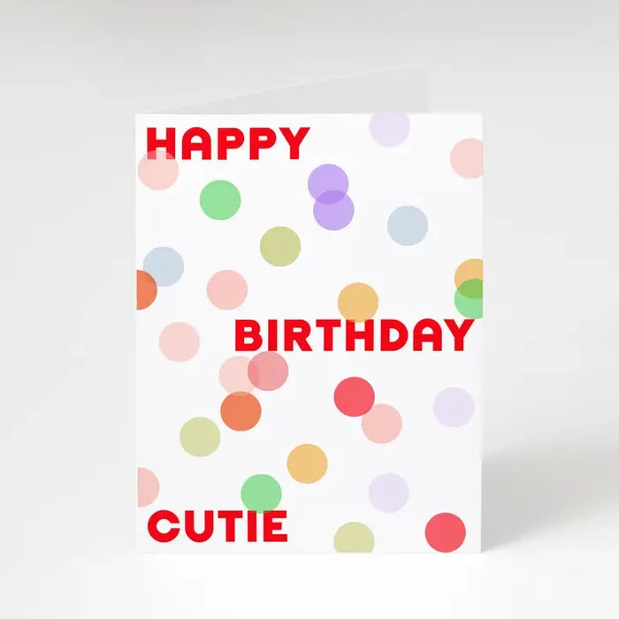 Hbd Cutie Card